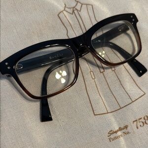 DITA Rambler Black and Brown two tone Glasses 53-18-147 unisex: Price is Firm